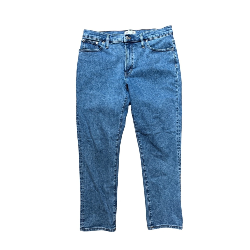 Madewell Mid-Rise Perfect Vintage Jeans Womens Blue Excellent Tapered SIZE 31‎